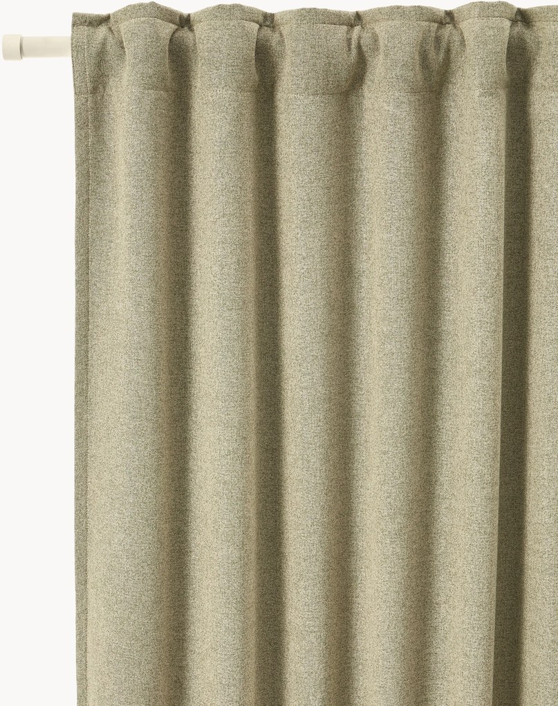 Set di 2 tende oscuranti multibanda Tulia, largh.140 cm