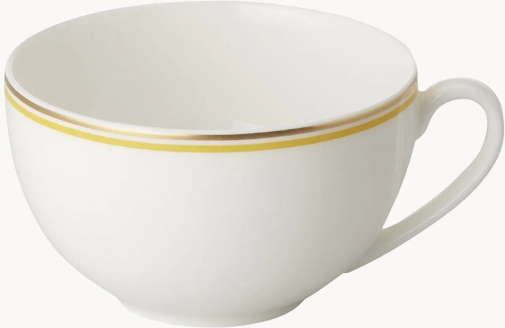 Set di 6 tazze da caffè in Fine Bone China Capri