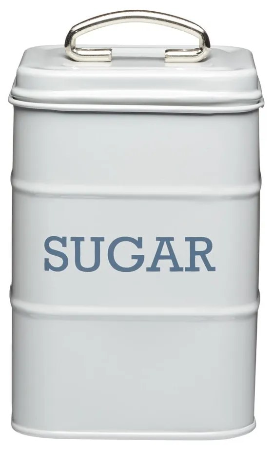 Barattolo da zucchero in latta grigia Nostalgia Living Nostalgia - Kitchen Craft