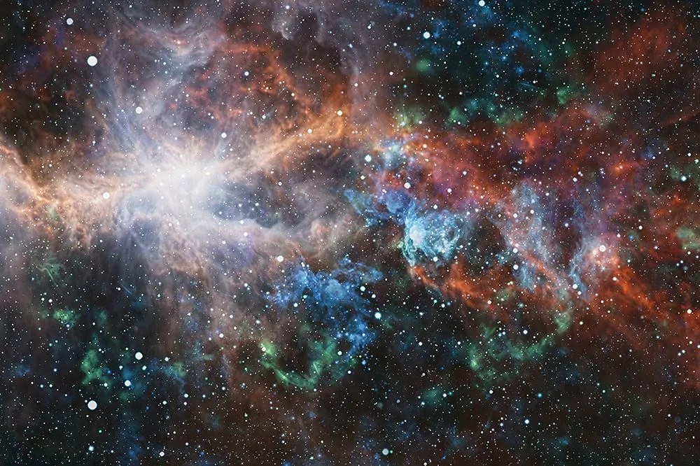 Carta da parati autoadesiva – Galassia infinita