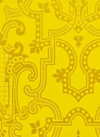 Isidore Leroy Carta da parati Theodore - Jaune Dore