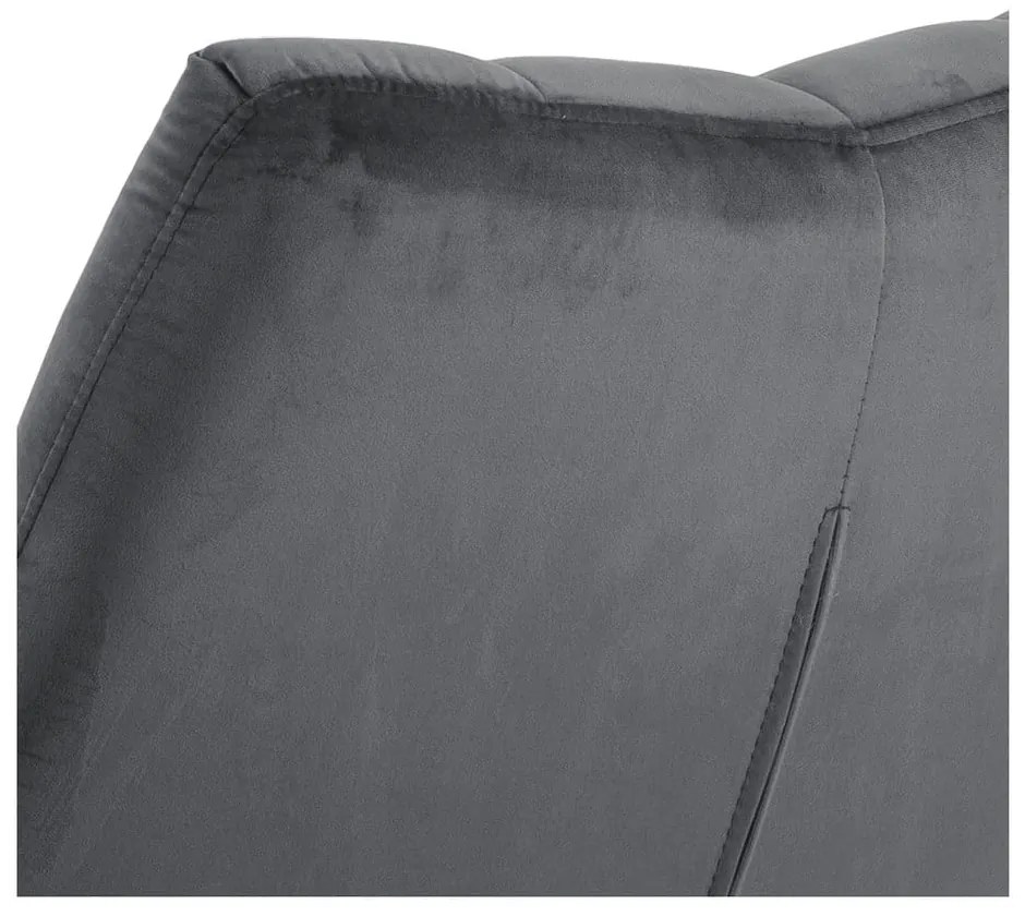 Poltrona grigia girevole Paris – Actona