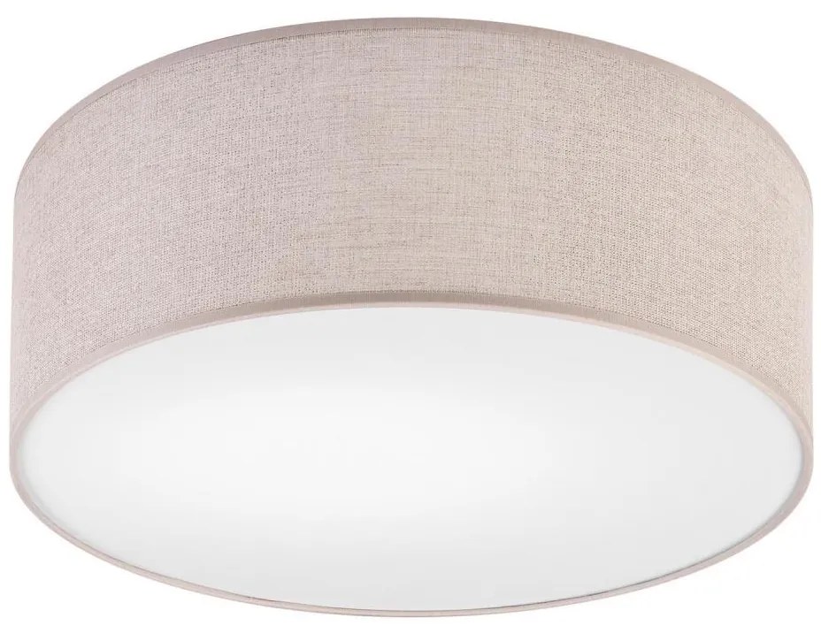 Plafoniera MONTE 1xE27/60W/230V Ø 35 cm beige