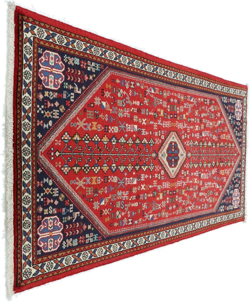 Abadeh Tappeto 200 x 80 (Iran) Annodato A Mano