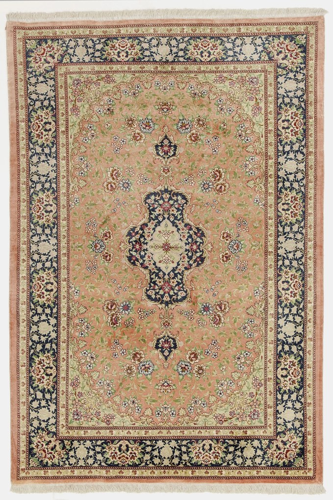 Ghom Tappeto persiano 100x150 (Iran) Annodato A Mano