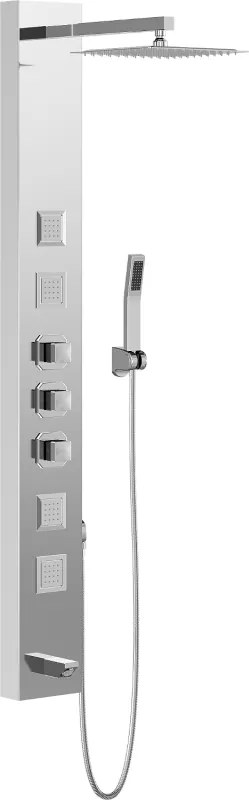 Mexen Orco pannello doccia, cromo - 7607-03-00