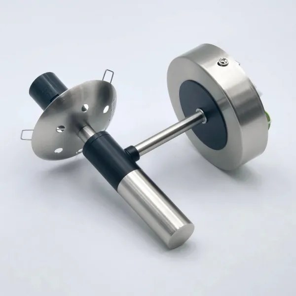 Applique ROLLO 1xE14/5W/230V cromo opaco/fumé