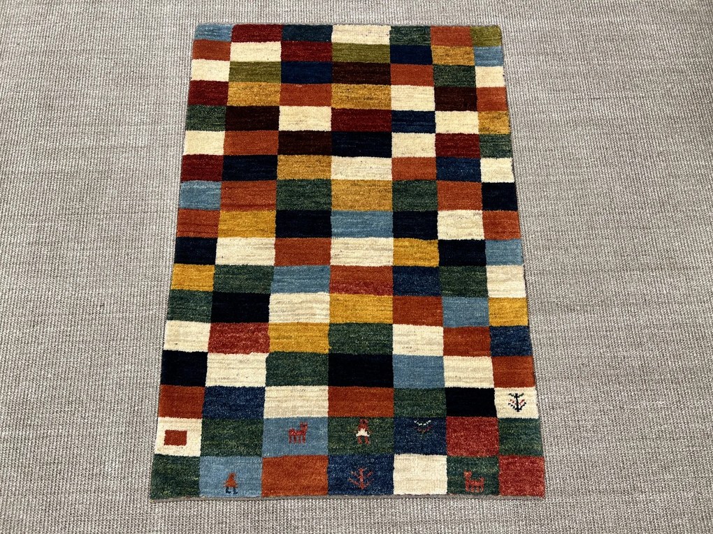 Gabbeh Tappeto persiano 80 x 120 (Iran) Annodato A Mano