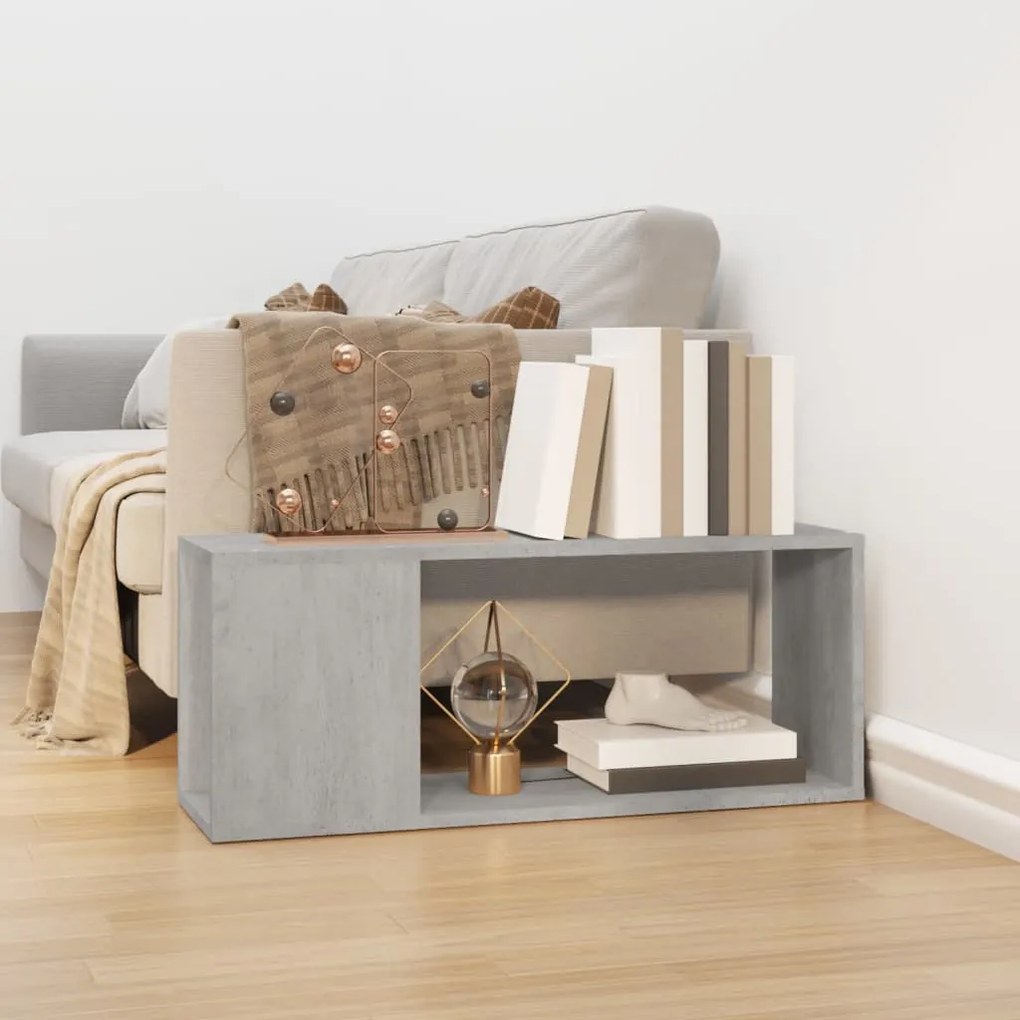 Mobile Tv Grigio Cemento 80x24x32 Cm İn Truciolato /