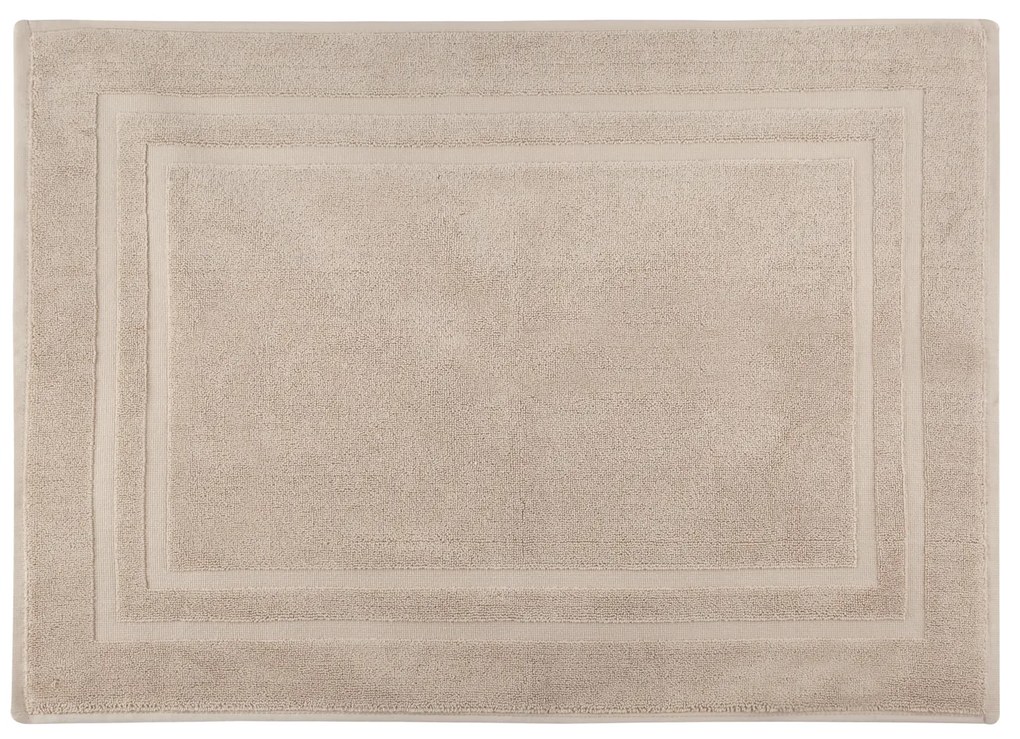 Tappeto bagno cotone tortora 50x70 cm Basik