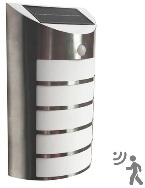 Applique a LED solare con sensore SAFFO LED/3,7V 2000 mAh IP44