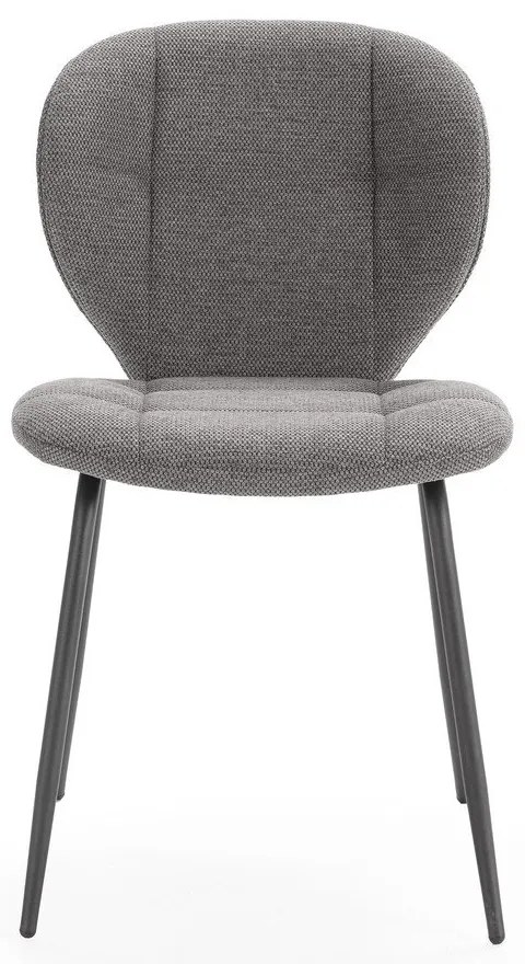 Sedie da pranzo in set grigie 2 pz Maori – Marckeric