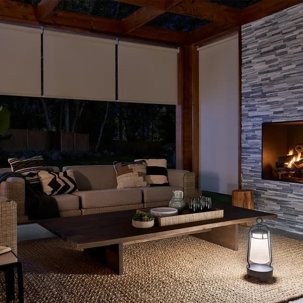 Elstead KL-LYNDON-BT-B-BK - Lampada LED da esterno con altoparlante LED/3W/230V IP44