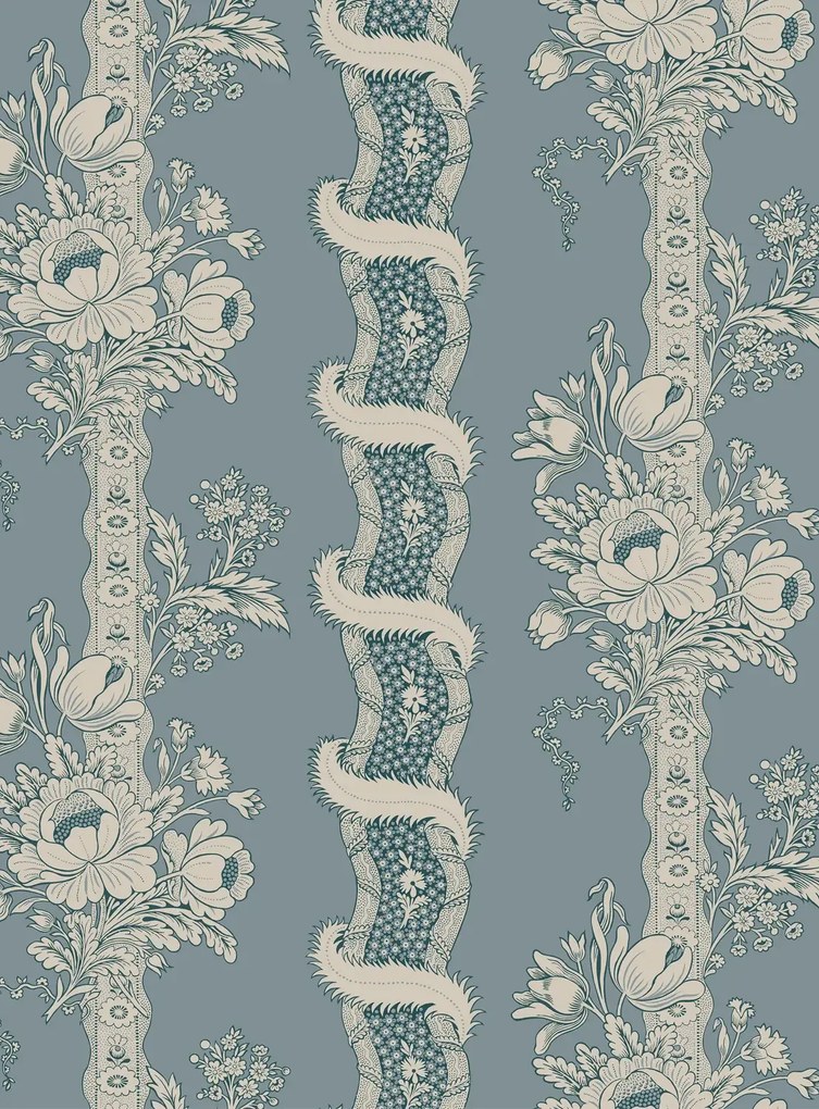 Sandberg Carta da parati Alexandra - Misty Blue