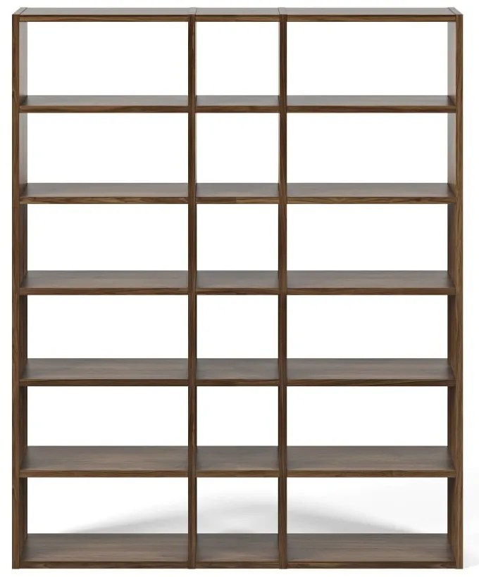 Libreria in noce 182x224 cm Pombal - TemaHome