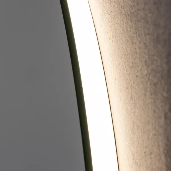 Brilagi - Specchio LED dimmerabile con funzione antiappannamento e retroilluminazione DEMI PRO LED/20W/230V Ø 60 cm IP44