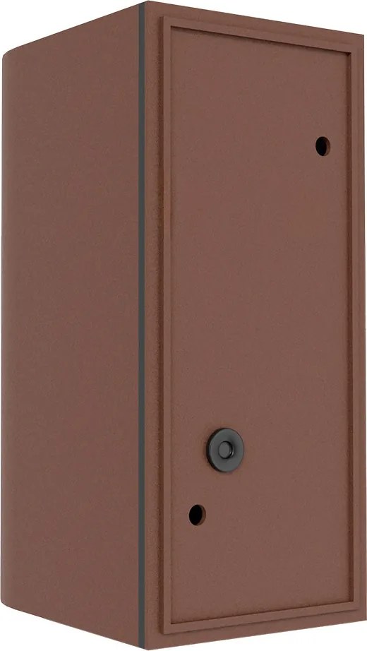Applique Stondata 2xGU10 con Sensore Crepuscolare IP65 - Corten