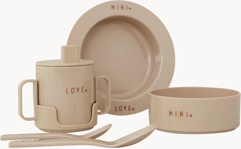 Set stoviglie per bambini Mini Favourite, set da 7
