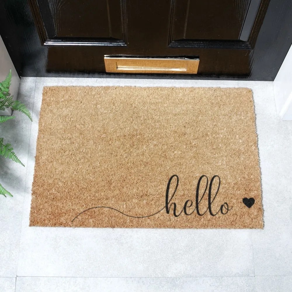 Zerbino in cocco 40x60 cm Hello Scribble - Artsy Doormats