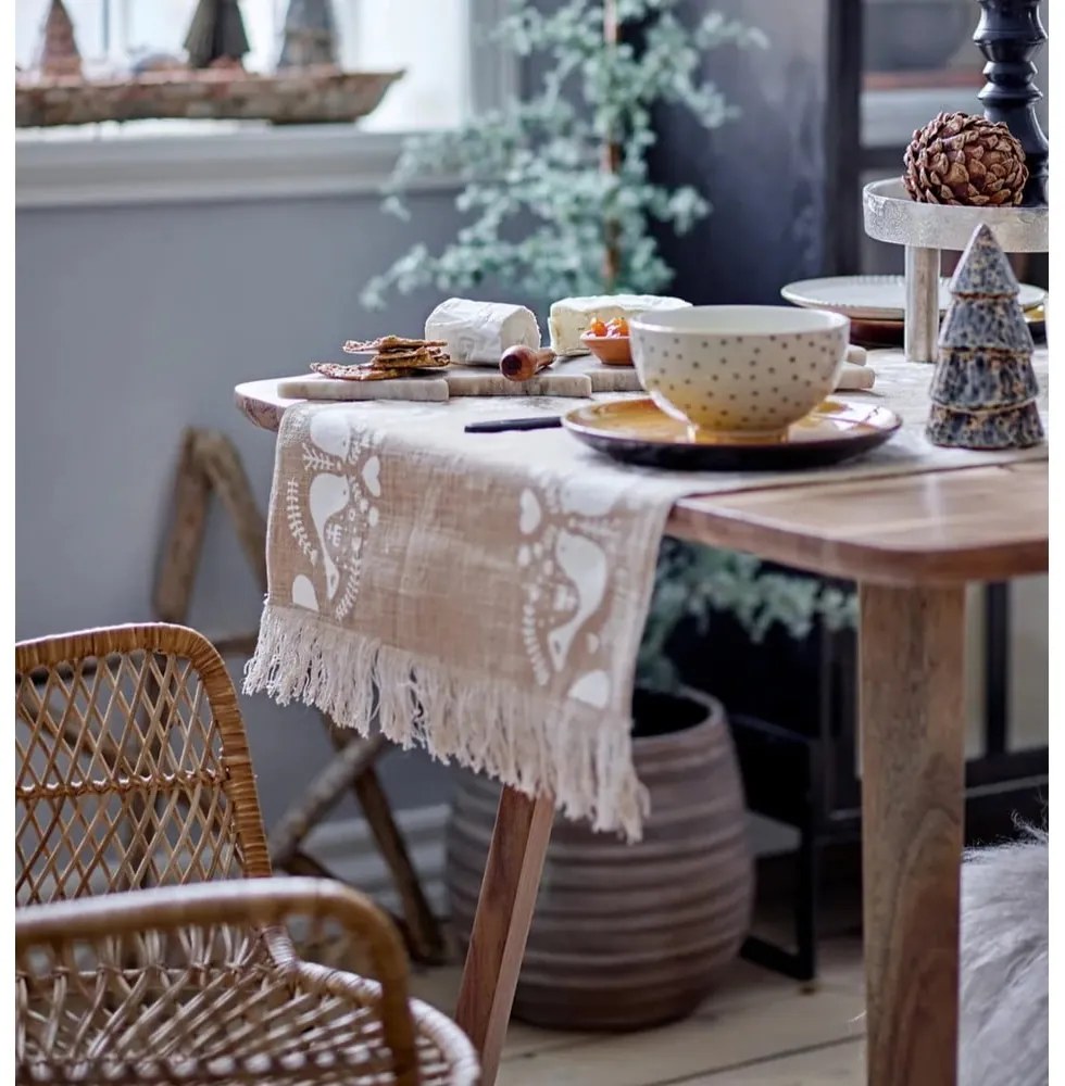 Ornamento natalizio pendente in legno Rai - Bloomingville