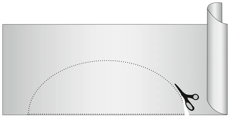 Tappetino antiscivolo grigio per cassetti, 150 x 50 cm - Wenko