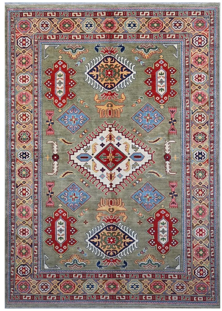 Kazak Tappeto orientale 200 x 290 (Pakistan) Annodato A Mano