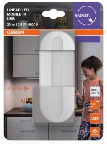 Osram - Lampada orientativa LED con sensore MOBILE LED/0,5W/3,7V CRI 90