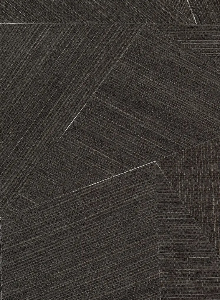CMO Paris Carta da parati Sisal Eclat - Noir