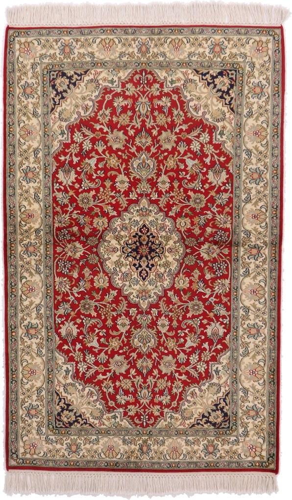 Cashmere Silk Tappeto 160x100 (Indian) Annodato A Mano