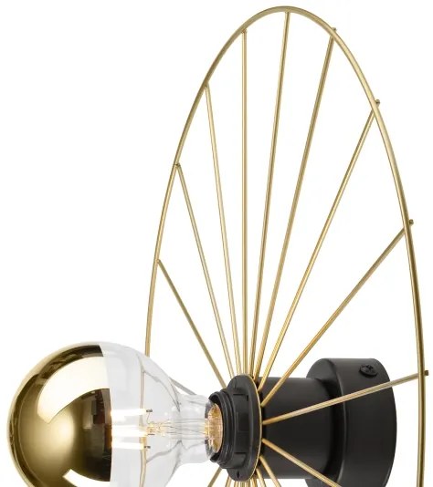 Applique MONTANA 1xE27/15W/230V diametro 45 cm oro