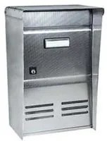 cassetta portariviste inox serie dublo per esterni - cm.26x12x37,5h. - acciaio inox 18/10 satinato fer80972