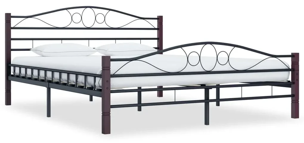 Giroletto nero in metallo 200x200 cm