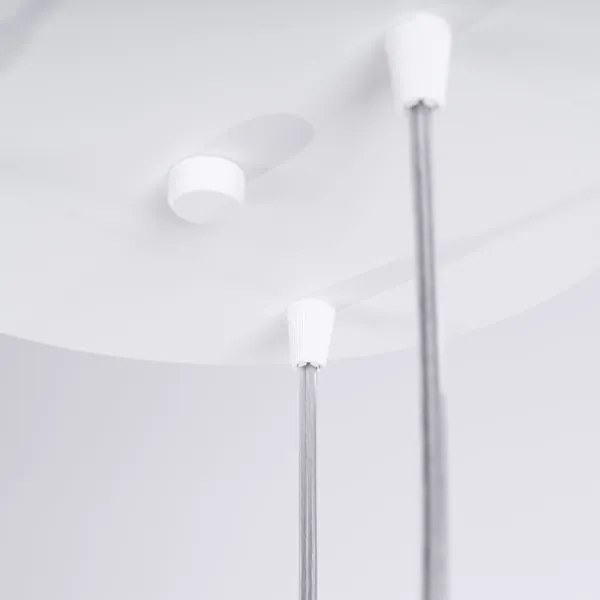 Sollux SL.1689 - Lampadario a sospensione con filo LAMI 3xGU10/10W/230V bianco