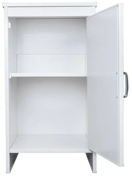 Mobile multiuso lavanderia 45x50 cm in PVC con ripiano interno Kandy