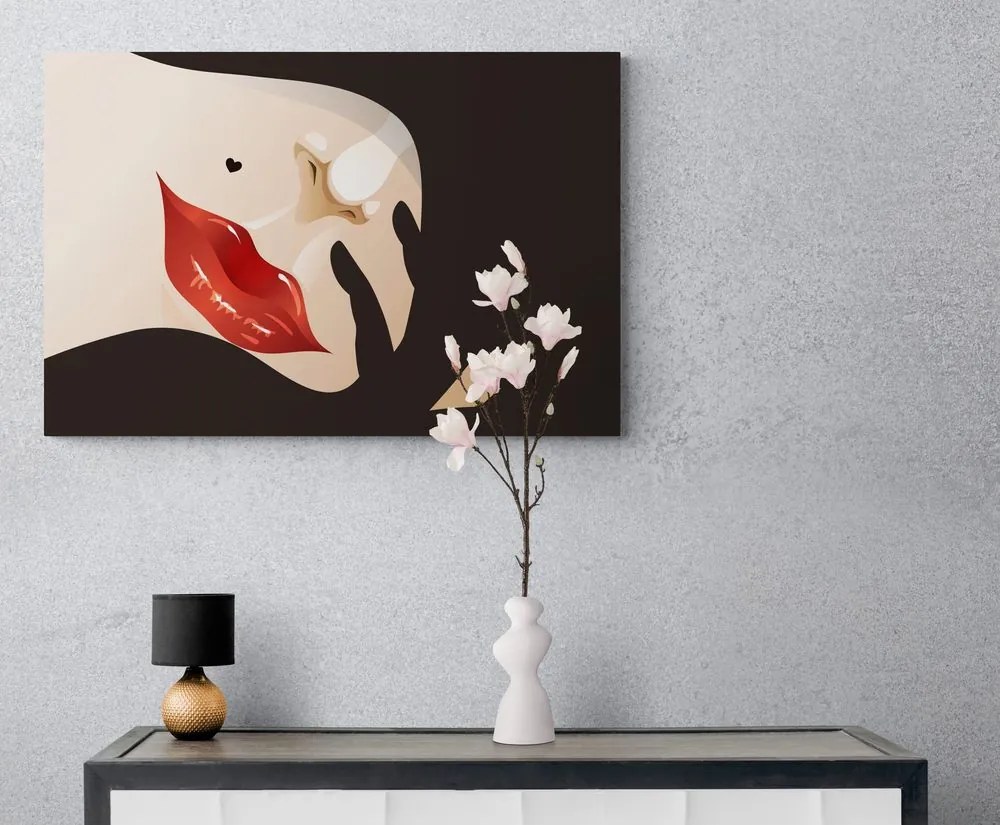 Quadro su tela – Donna velata