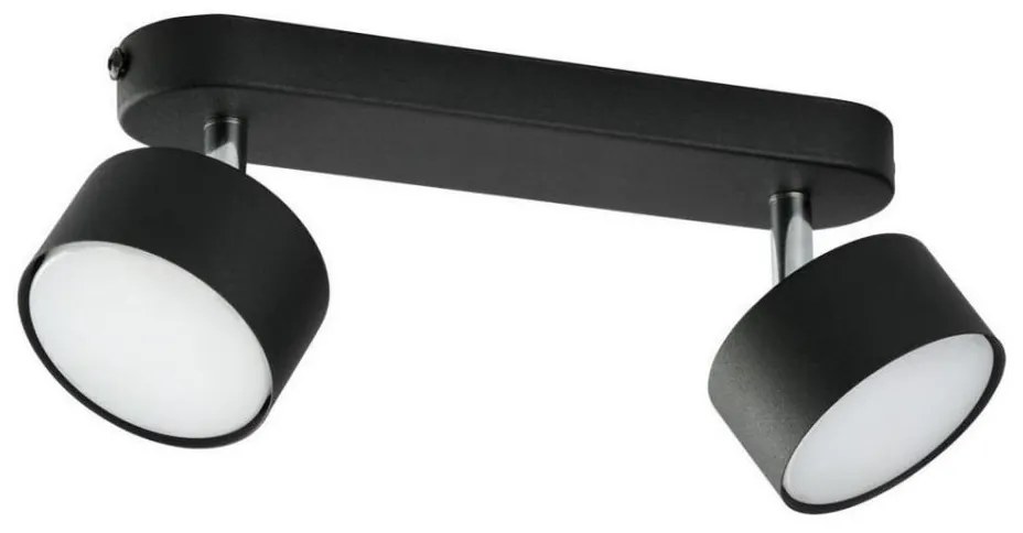 Faretto  CLARK 2xGX53/10W/230V nero