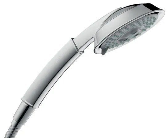 Soffione doccia Raindance Classic 25.45 x 11.9 cm in abs argento , spazzolatoHANSGROHE