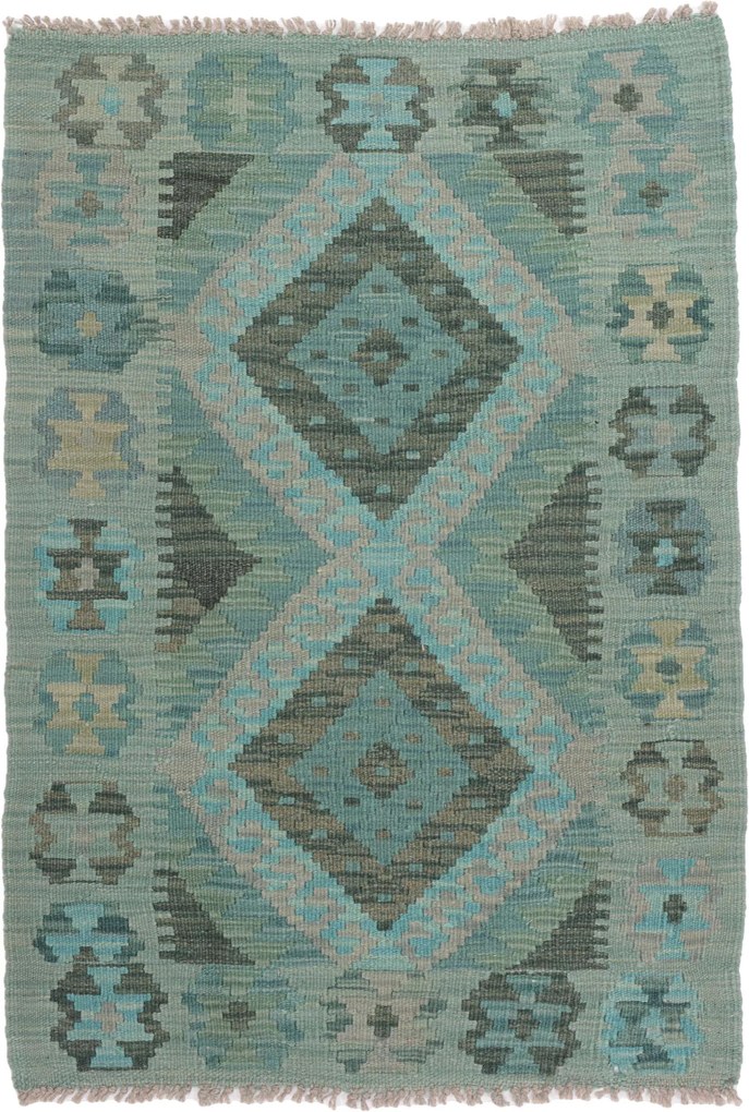 Kilim Tappeto 60x90 (Pakistan) Tessuto A Mano