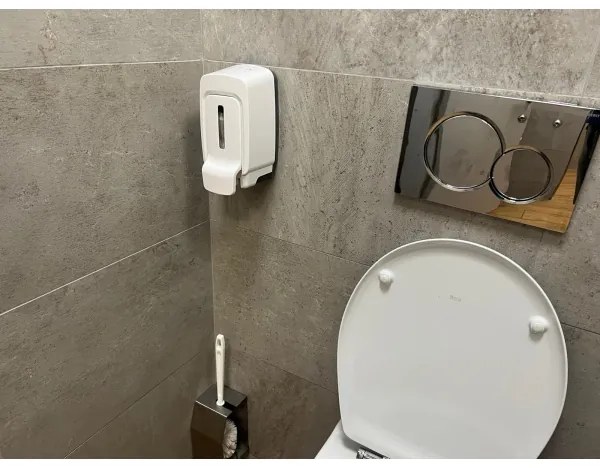 EcoStep 50061 - Dispenser per disinfettante D4 500 ml bianco