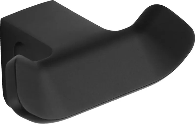 Mexen Lea doppio gancio per asciugamano, nero - 7026035-70