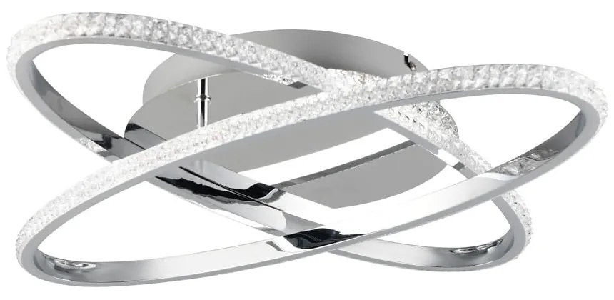 Apparecchio da soffitto a LED in argento Lane - Reality