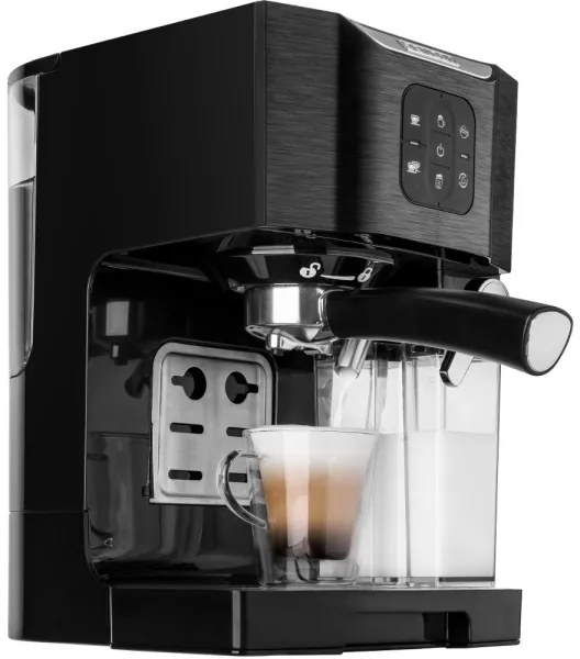 Sencor - Macchina da caffè espresso a leva 1450W/230V nero/cromo opaco