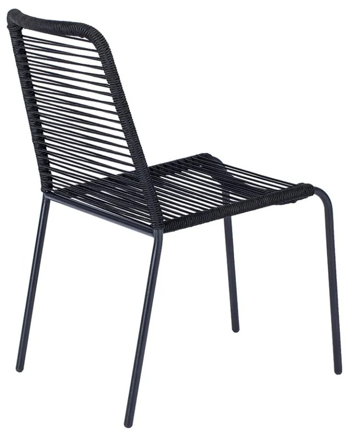 Sedia da giardino nera Kai - Bonami Essentials