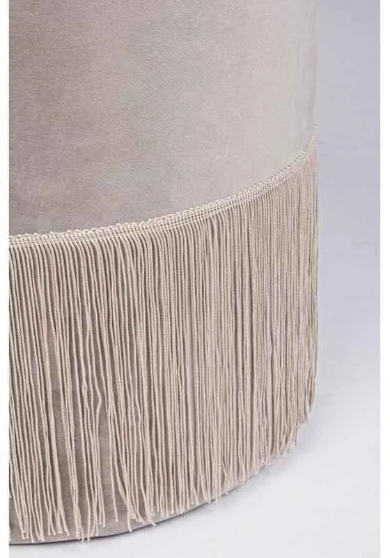 Pouf LEILANI grigio chiaro