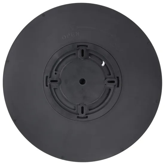 Solight WO8018 - Plafoniera LED dimmerabile ESTELA LED/36W/230V+RC diametro 30 cm nero