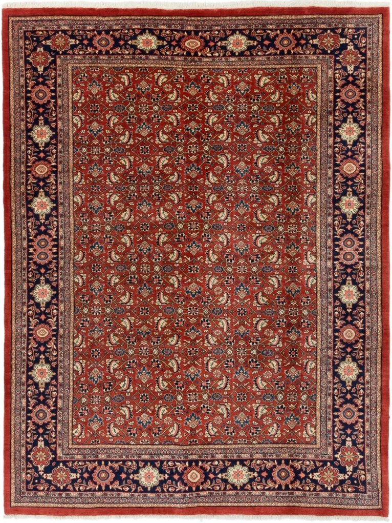 Sarouk Tappeto 360 x 280 (Iran) Annodato A Mano