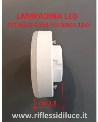 LAMPADINA LED A5 A60 12W ATTACCO E27 1020 LUMEN COLOR BOX 6400K