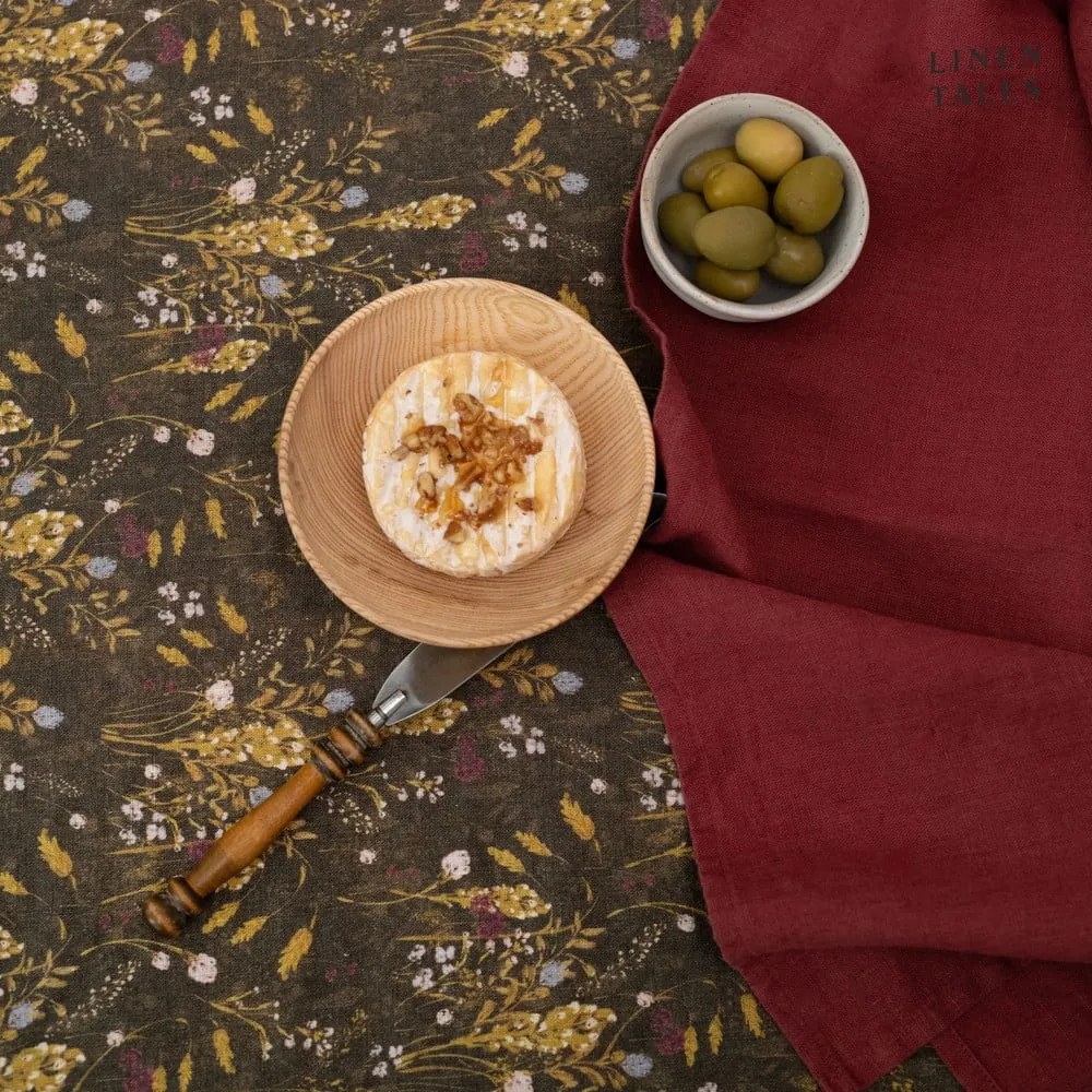 Strofinaccio in lino 45x65 cm Marsala – Linen Tales