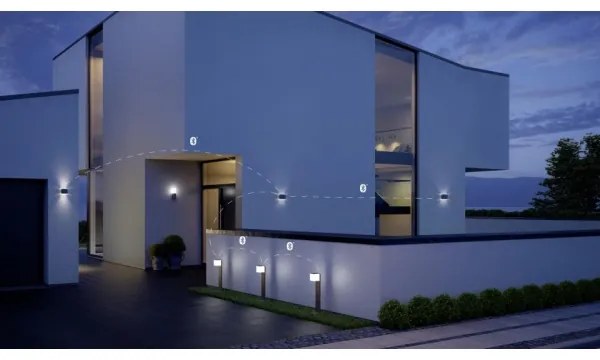 Steinel 079253-LED Applique da esterno L830 C LED/9,1W/230V IP44 antracite