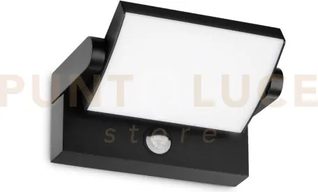 Swipe applique da esterno ip54 led 3000k 21w 2300 lm con sensore m...